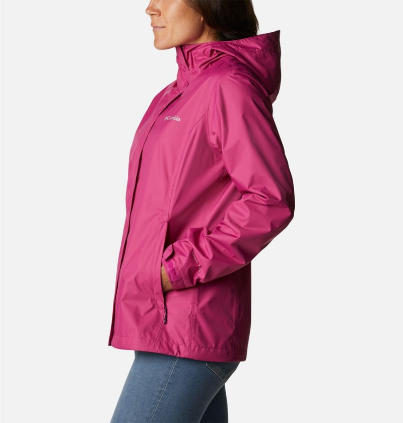 Purple Columbia Arcadia II Women's Rain Jacket | 85361AKPF