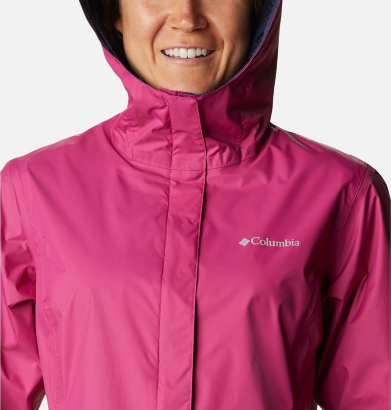 Purple Columbia Arcadia II Women's Rain Jacket | 85361AKPF