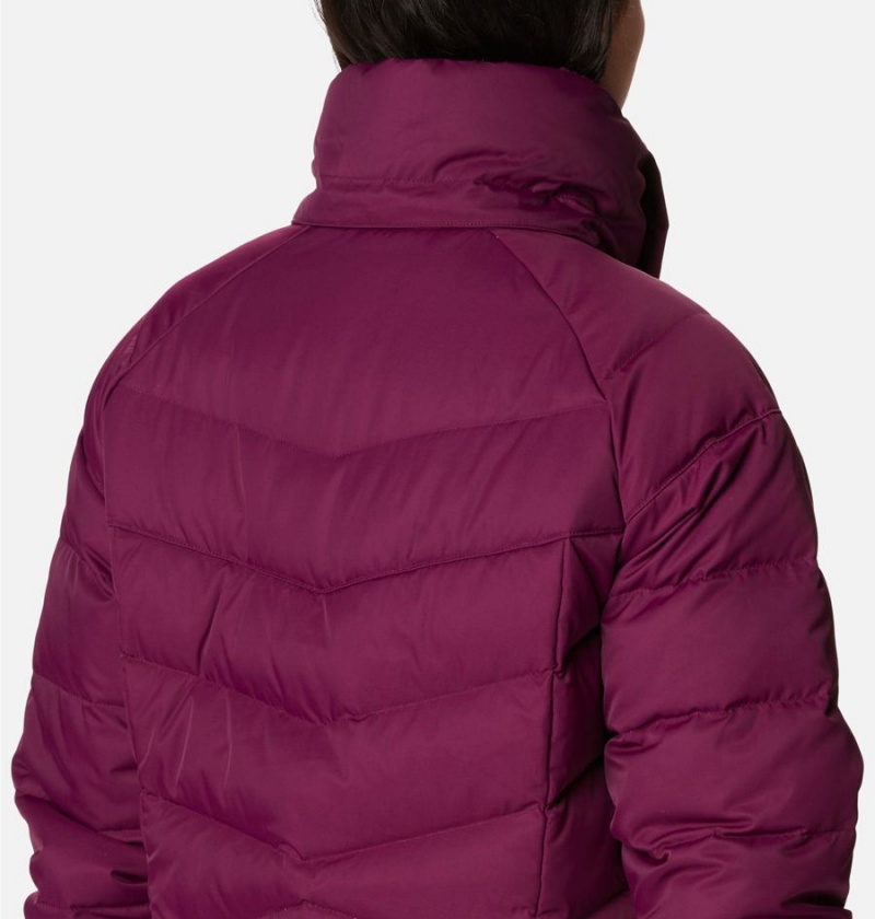 Purple Columbia Belle Isle Mid Women's Puffer Jacket | 67853LONY