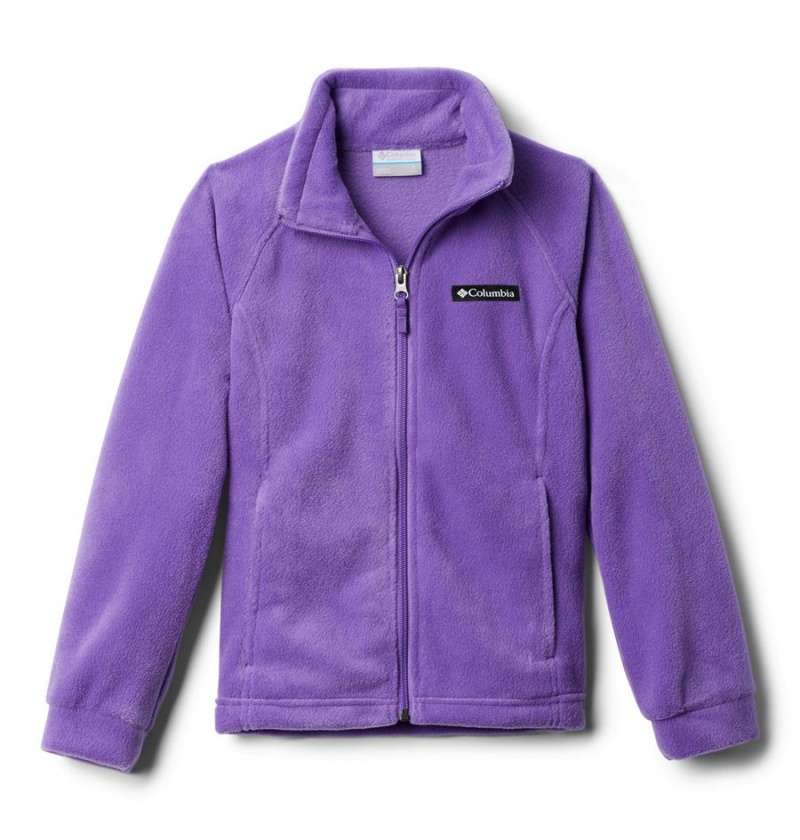 Purple Columbia Benton Springs Fleece Kids' Jacket | 64075RSJO