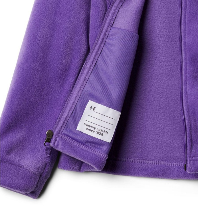 Purple Columbia Benton Springs Fleece Kids' Jacket | 64075RSJO