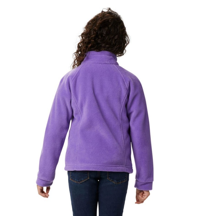 Purple Columbia Benton Springs Fleece Kids' Jacket | 64075RSJO