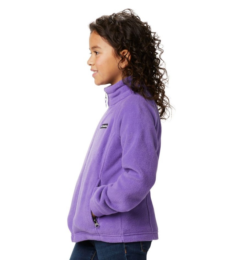 Purple Columbia Benton Springs Fleece Kids' Jacket | 64075RSJO