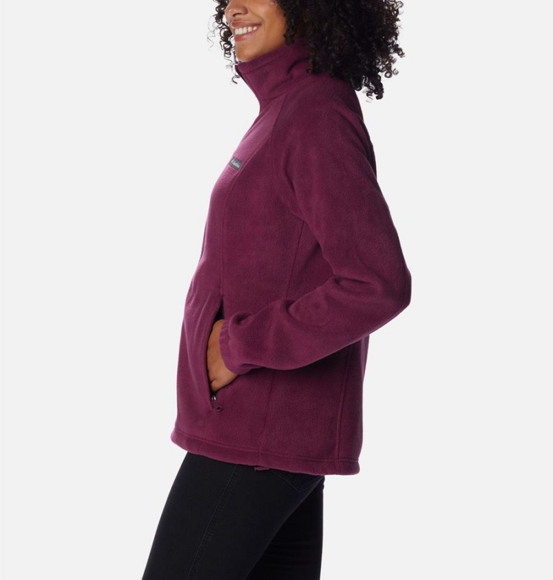 Purple Columbia Benton Springs Full Zip Women's Fleece Jacket | 18259PYHE