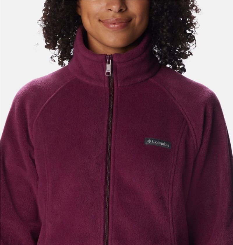 Purple Columbia Benton Springs Full Zip Women's Fleece Jacket | 18259PYHE