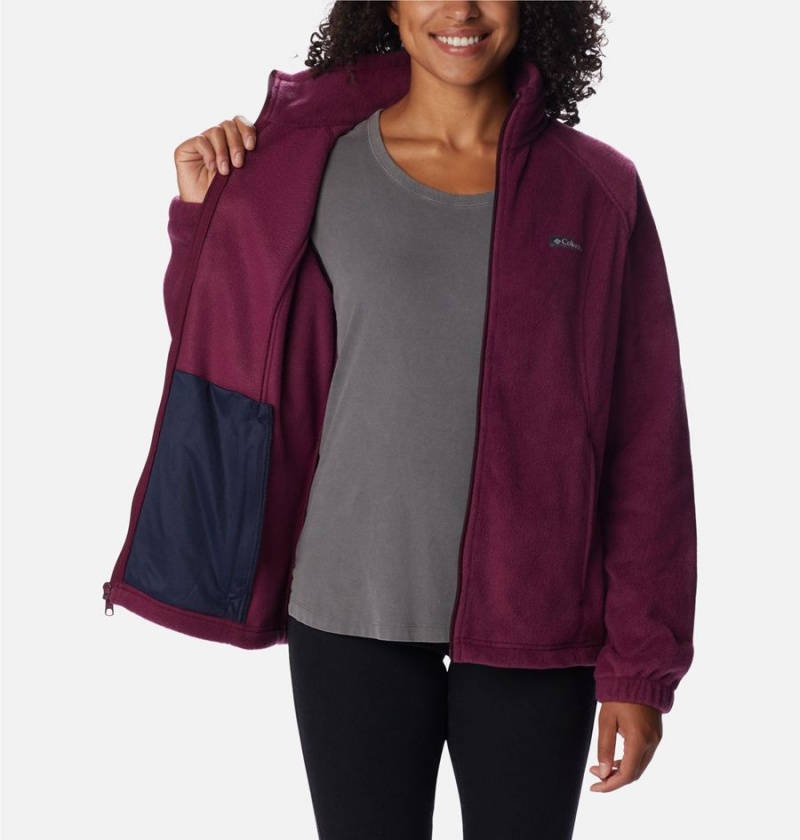 Purple Columbia Benton Springs Full Zip Women's Fleece Jacket | 18259PYHE