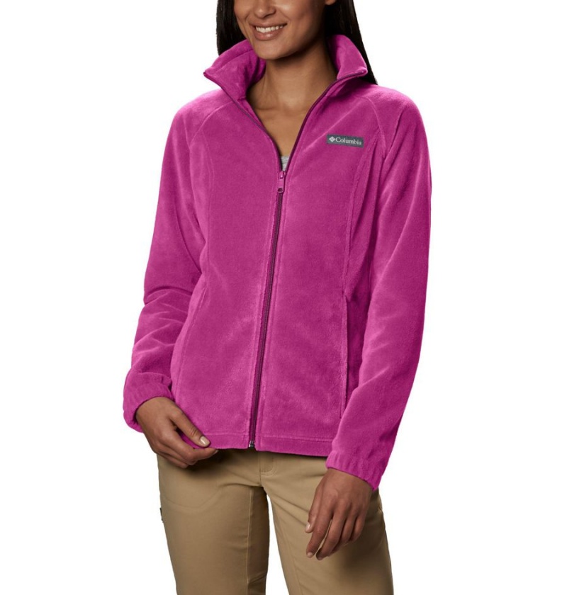 Purple Columbia Benton Springs Full Zip Women\'s Fleece Jacket | 12863NBCD