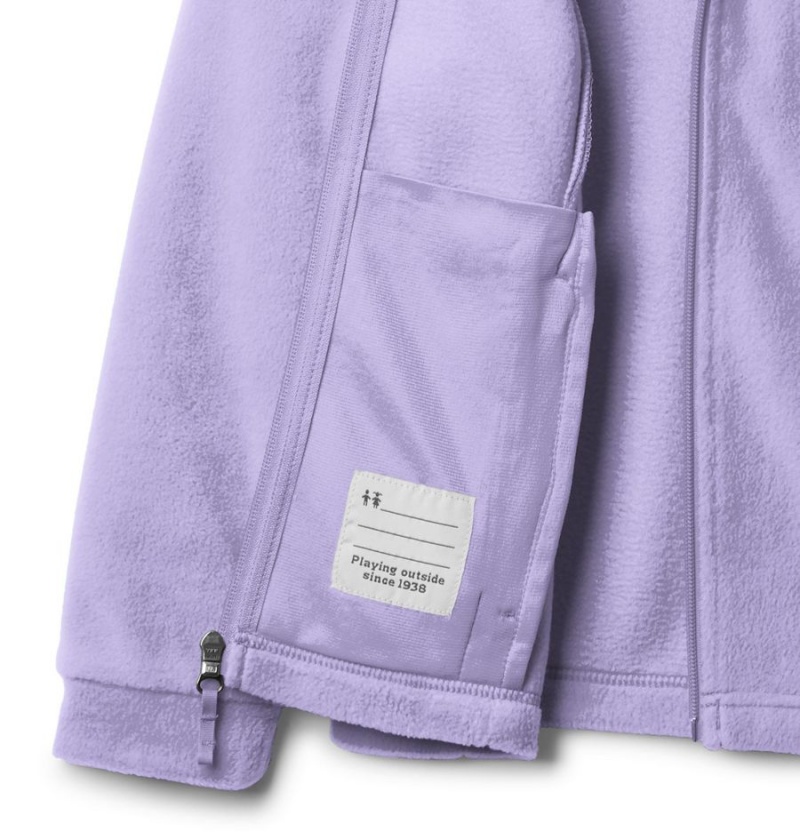 Purple Columbia Benton Springs II Hooded Fleece Kids' Jacket | 97164LQHF