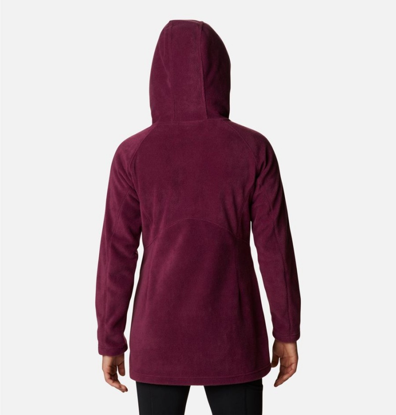 Purple Columbia Benton Springs II Long Hoodie Women's Fleece Jacket | 28914VAMW