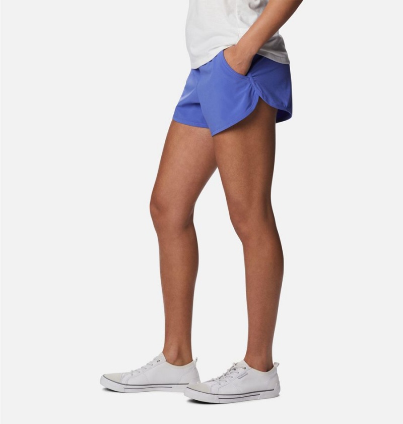 Purple Columbia Bogata Bay Stretch Women's Shorts | 18674VCUN