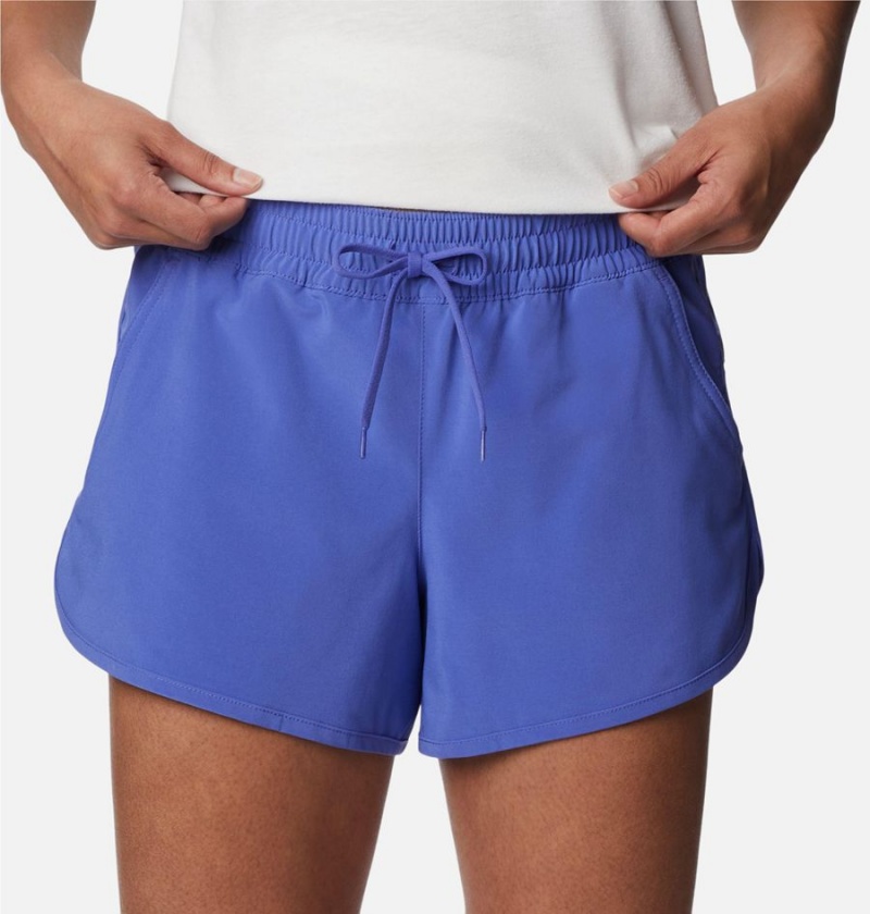 Purple Columbia Bogata Bay Stretch Women's Shorts | 18674VCUN