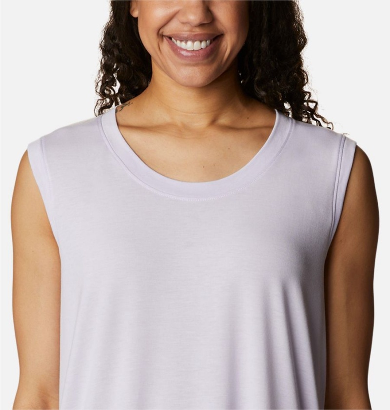 Purple Columbia Boundless Beauty Women's Tank Top | 03617WGEV