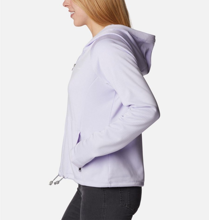 Purple Columbia Boundless Trek Grid Women's Fleece Jacket | 53047SNRF