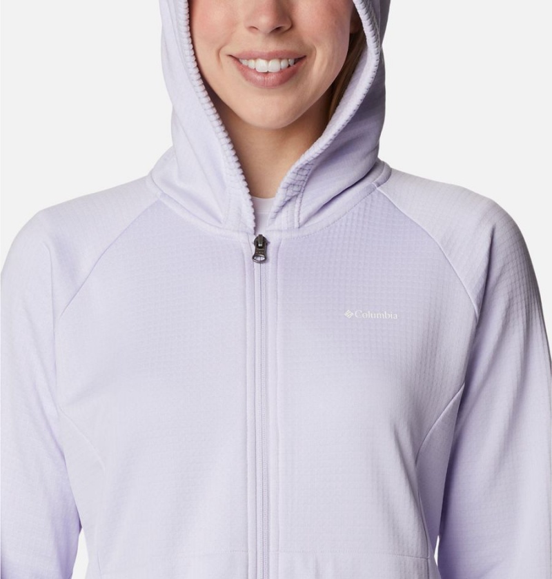 Purple Columbia Boundless Trek Grid Women's Fleece Jacket | 53047SNRF