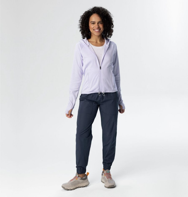 Purple Columbia Boundless Trek Grid Women's Fleece Jacket | 53047SNRF