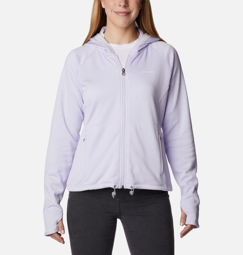 Purple Columbia Boundless Trek Grid Women\'s Fleece Jacket | 53047SNRF