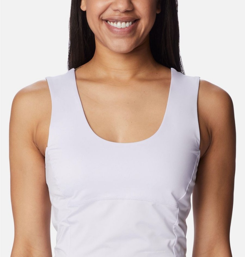 Purple Columbia Boundless Trek Women's Tank Top | 82974OXNE