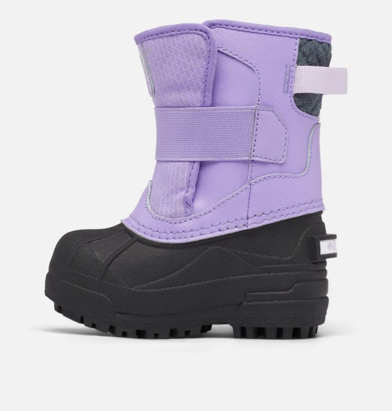 Purple Columbia Bugaboot Celsius Strap Kids' Boots | 57209GFAX