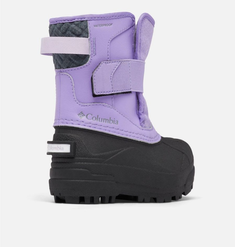 Purple Columbia Bugaboot Celsius Strap Kids' Boots | 57209GFAX