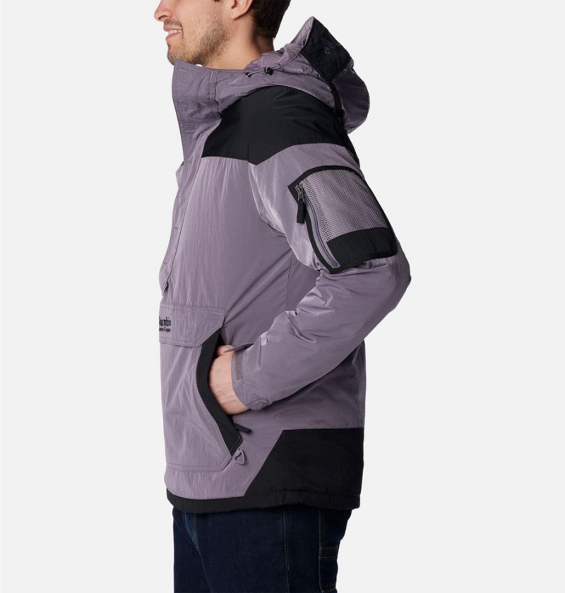 Purple Columbia Challenger Remastered Pullover Insulated Men's Puffer Jacket | 68120EGKI