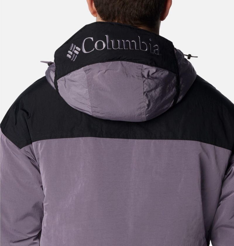 Purple Columbia Challenger Remastered Pullover Insulated Men's Puffer Jacket | 68120EGKI