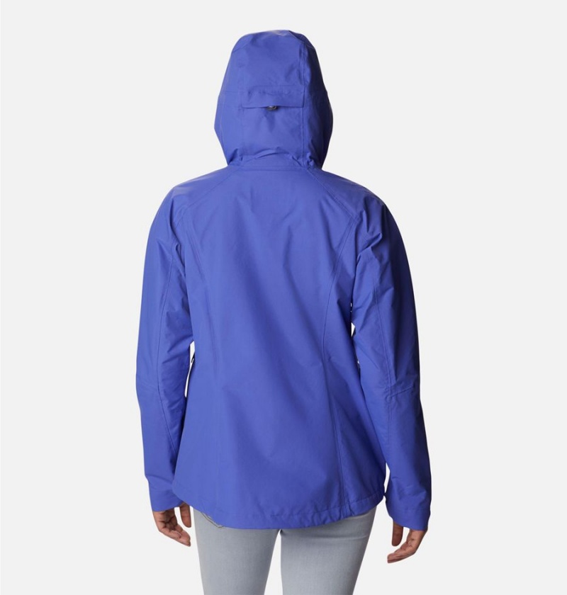 Purple Columbia Discovery Point Shell Women's Rain Jacket | 57324WARS