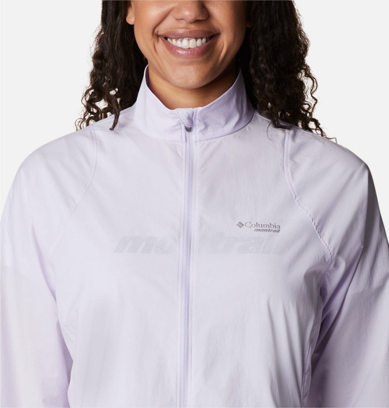 Purple Columbia Endless Trail Wind Shell Jacket Women's Windbreaker | 08293XDGZ