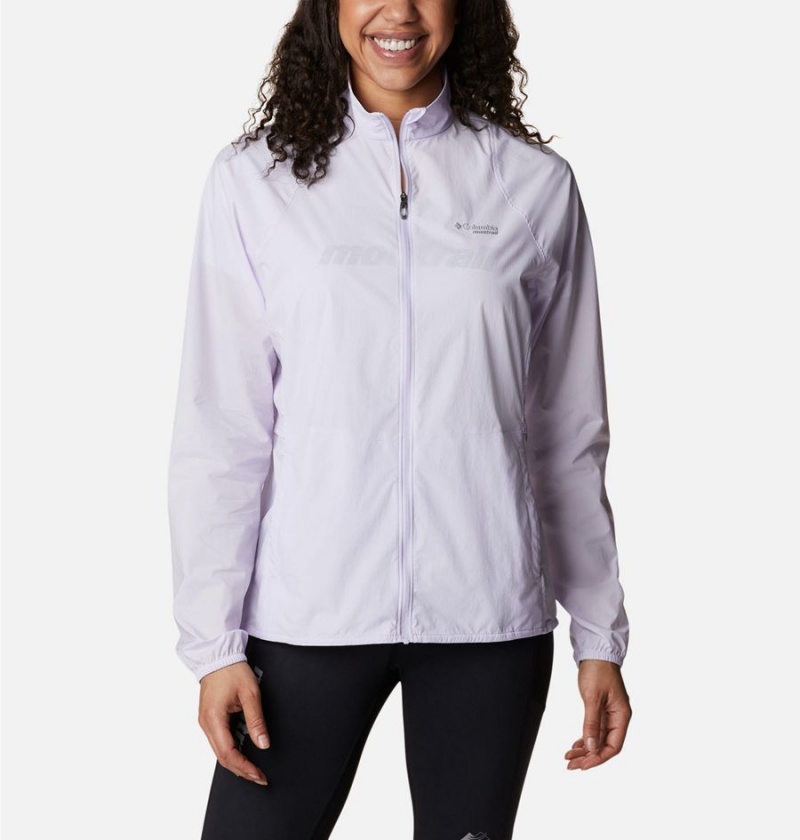 Purple Columbia Endless Trail Wind Shell Jacket Women\'s Windbreaker | 08293XDGZ