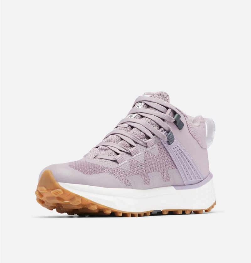 Purple Columbia Facet 75 Mid OutDry Women's Sneakers | 40235YSLM