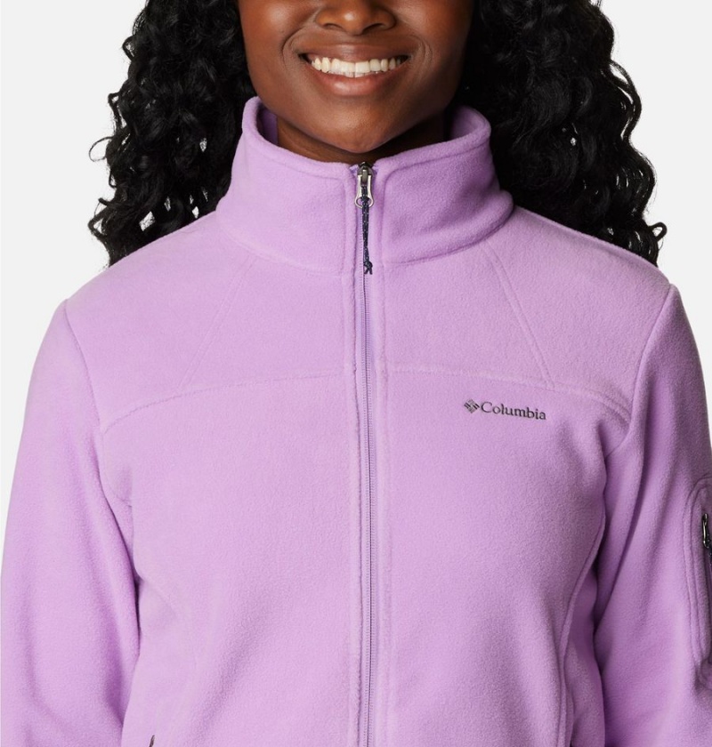 Purple Columbia Fast Trek II Women's Fleece Jacket | 85129XLCJ