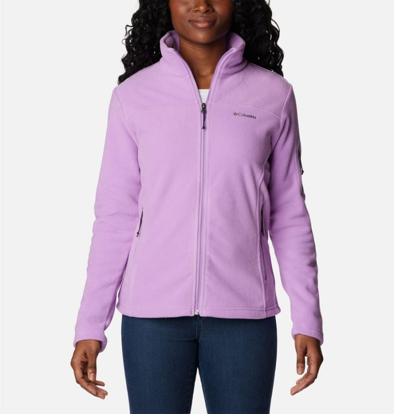 Purple Columbia Fast Trek II Women\'s Fleece Jacket | 85129XLCJ