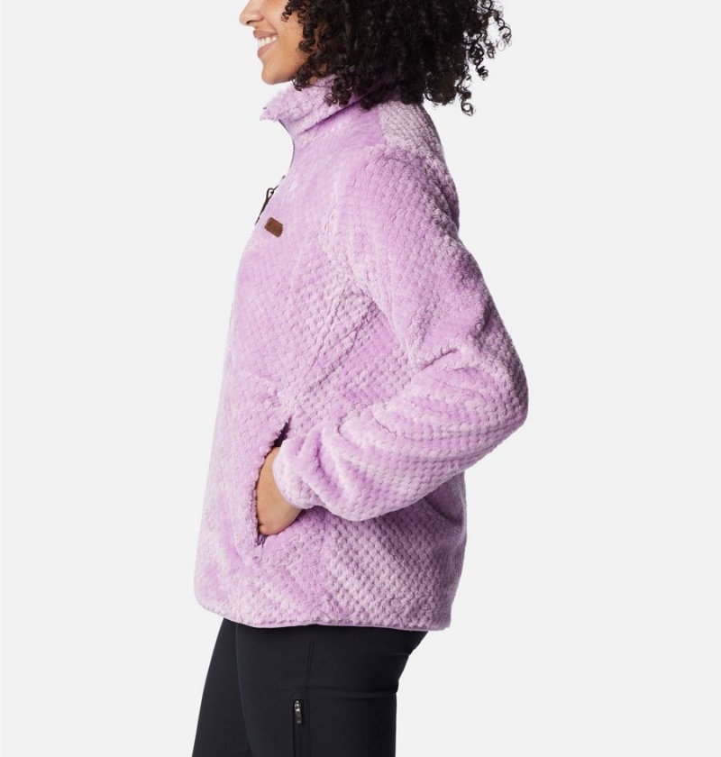 Purple Columbia Fire Side Quarter Zip Sherpa Fleece Women's Pullover | 84201MKFW