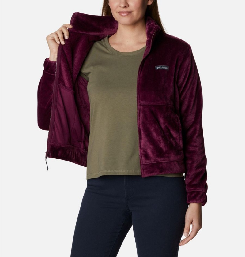 Purple Columbia Fireside Full Zip Women's Fleece Jacket | 61279RBDL