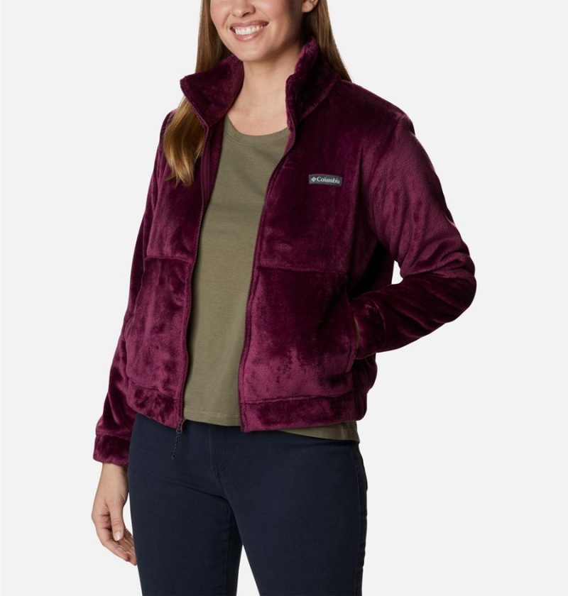 Purple Columbia Fireside Full Zip Women's Fleece Jacket | 61279RBDL