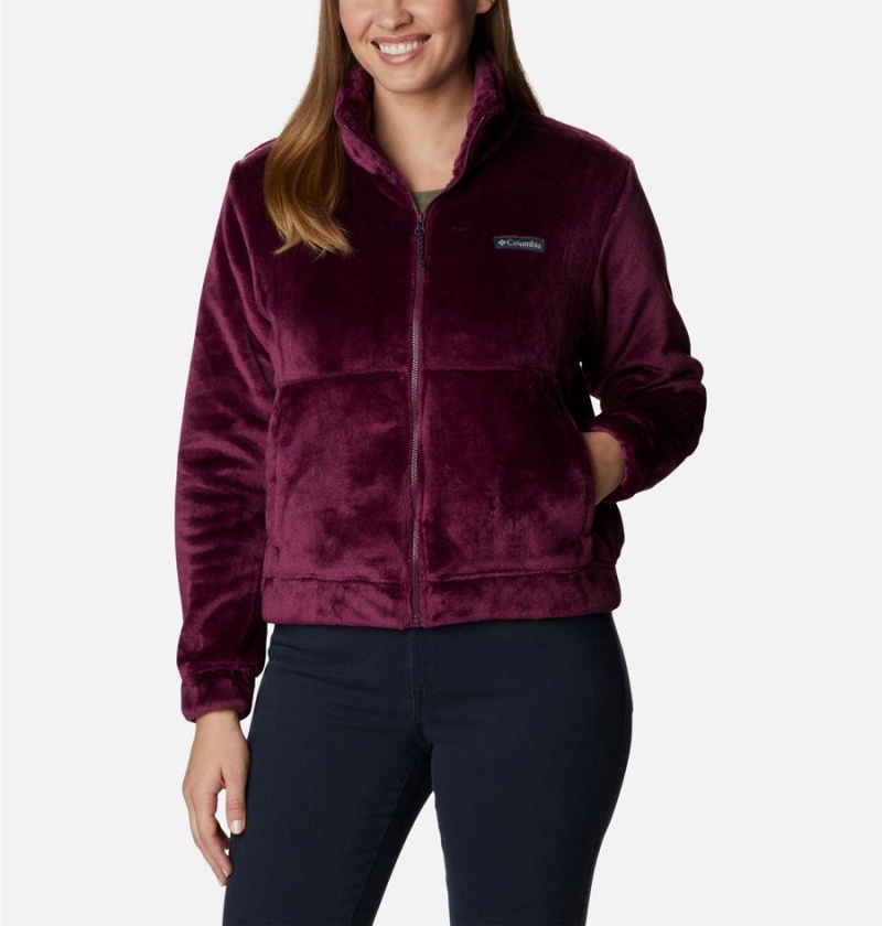 Purple Columbia Fireside Full Zip Women\'s Fleece Jacket | 61279RBDL