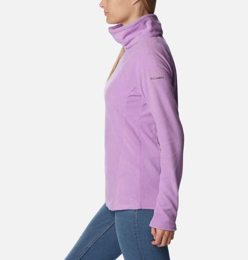 Purple Columbia Glacial IV Half Zip Fleece Women's Pullover | 20931LNCV