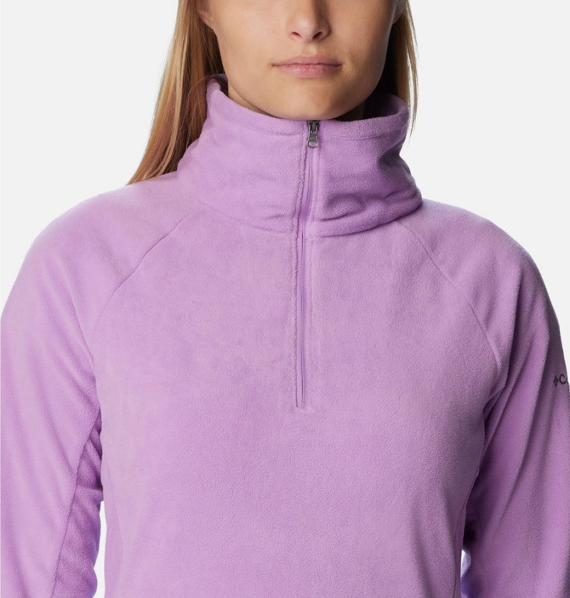 Purple Columbia Glacial IV Half Zip Fleece Women's Pullover | 20931LNCV