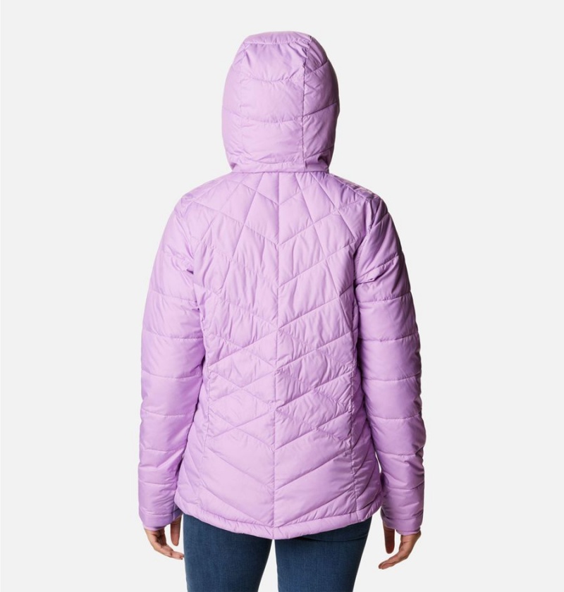 Purple Columbia Heavenly Hooded Women's Puffer Jacket | 52681WXJS