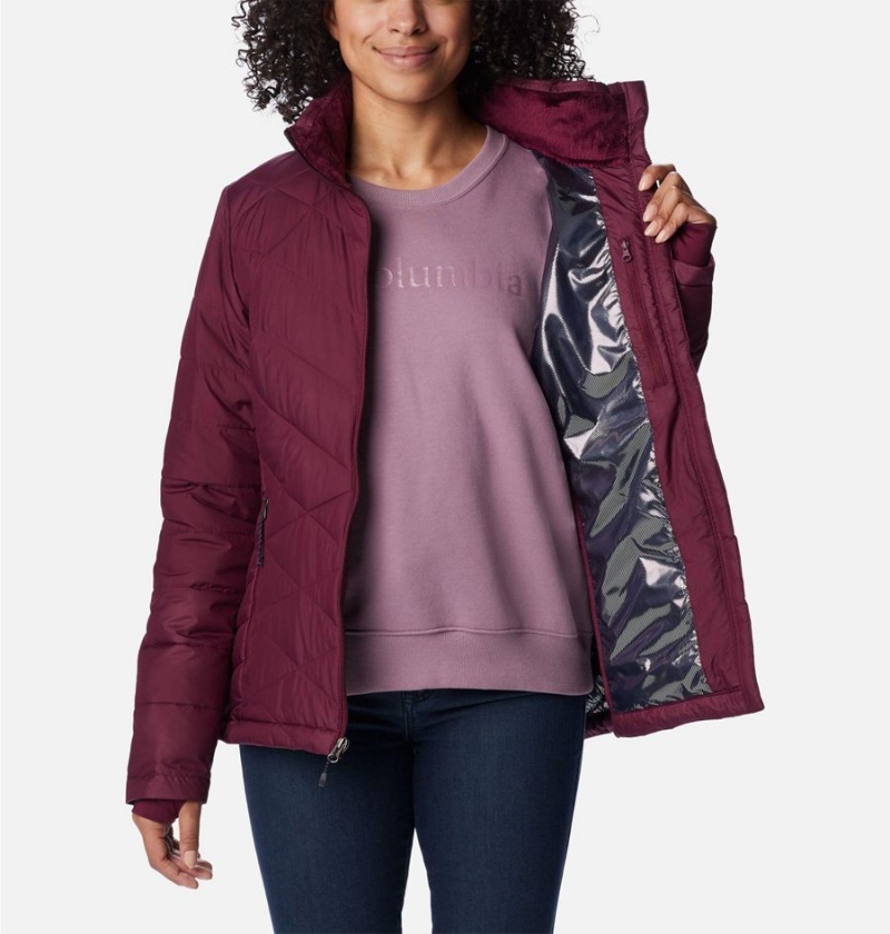 Purple Columbia Heavenly Women's Puffer Jacket | 71692ZEKJ