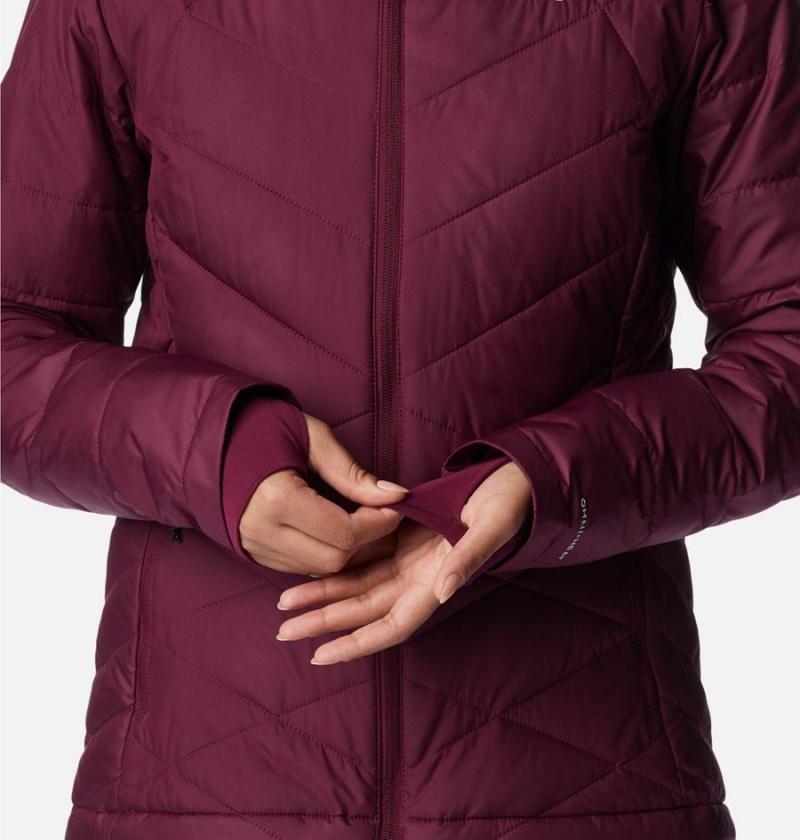 Purple Columbia Heavenly Women's Puffer Jacket | 71692ZEKJ