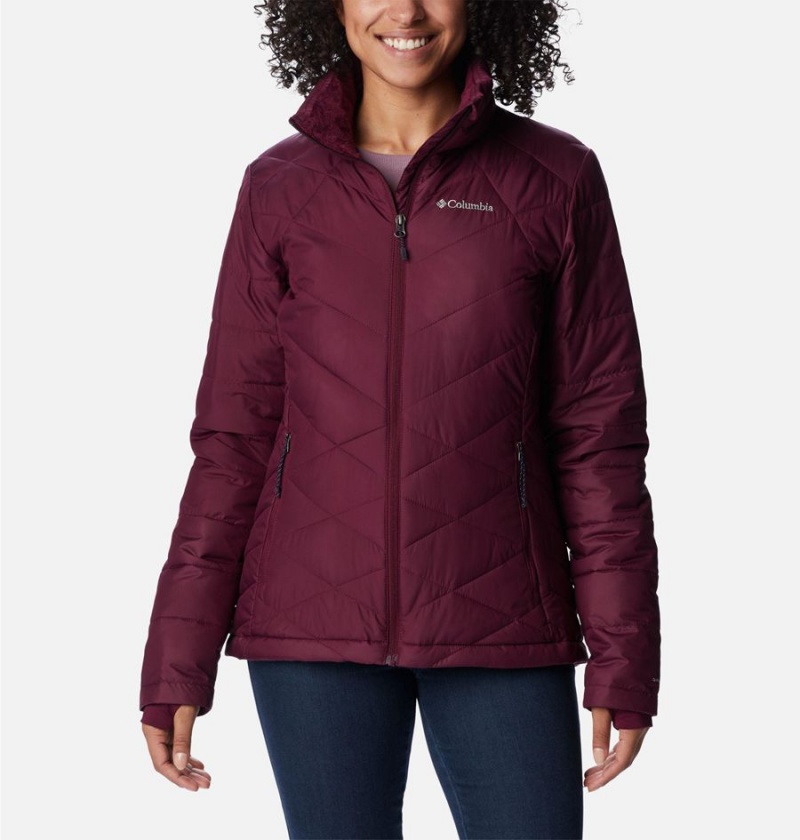 Purple Columbia Heavenly Women\'s Puffer Jacket | 71692ZEKJ