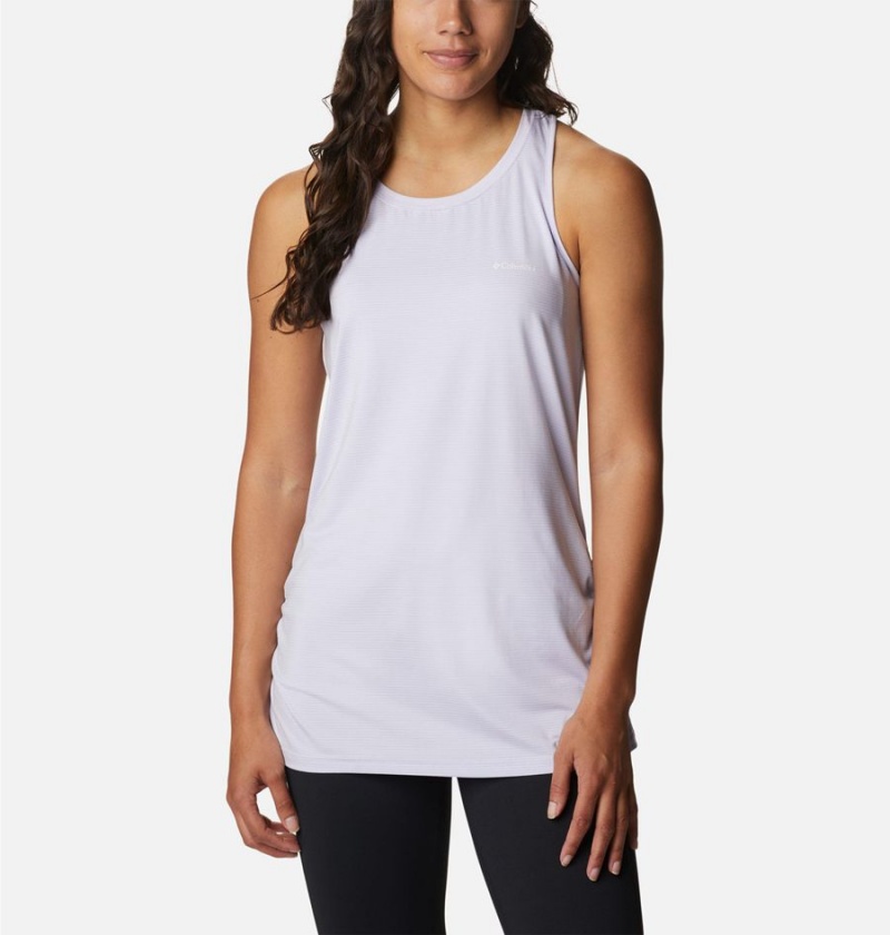 Purple Columbia Leslie Falls Women\'s Tank Top | 98410FSMX