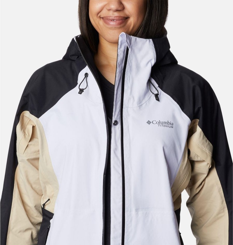 Purple Columbia Mazama Trail Shell Women's Rain Jacket | 07286QNVI