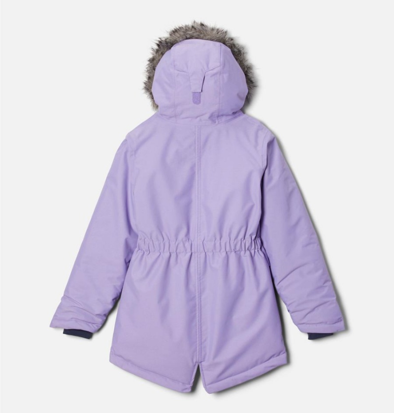 Purple Columbia Nordic Strider Kids' Jacket | 59106UWNJ