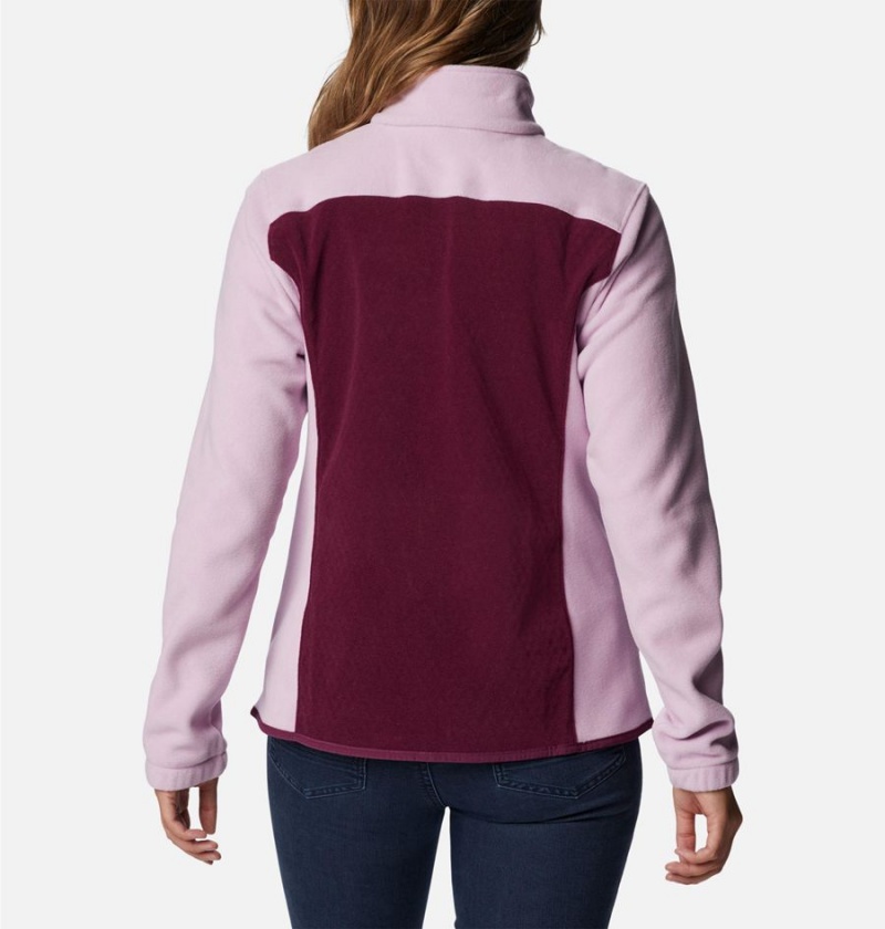 Purple Columbia Overlook Trail Full Zip Women's Fleece Jacket | 38027AHCE