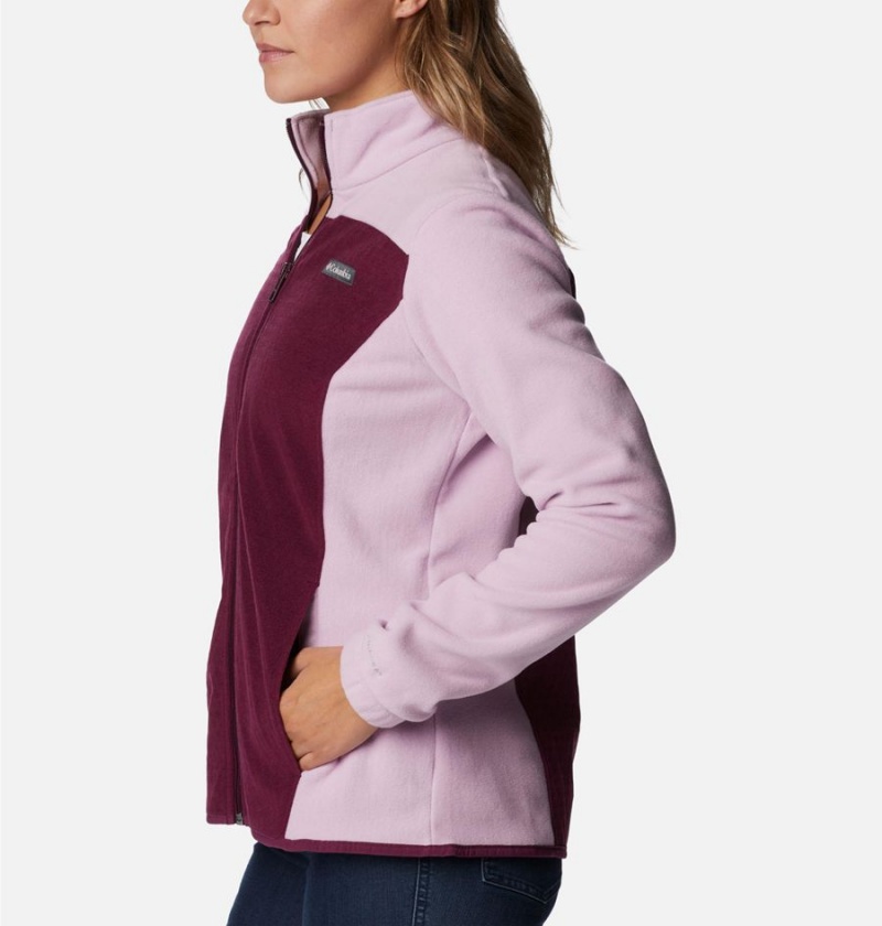 Purple Columbia Overlook Trail Full Zip Women's Fleece Jacket | 38027AHCE