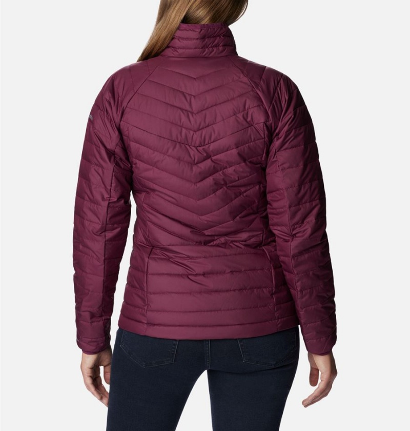 Purple Columbia Powder Lite II Full Zip Women's Puffer Jacket | 95470COID