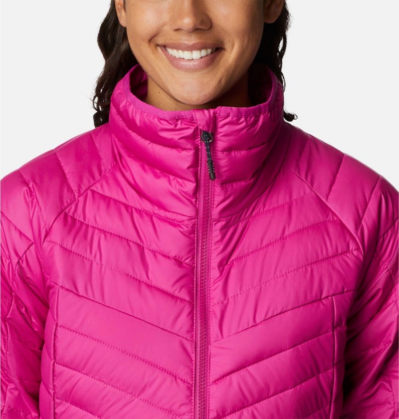 Purple Columbia Powder Lite II Full Zip Women's Puffer Jacket | 39412ZUXE