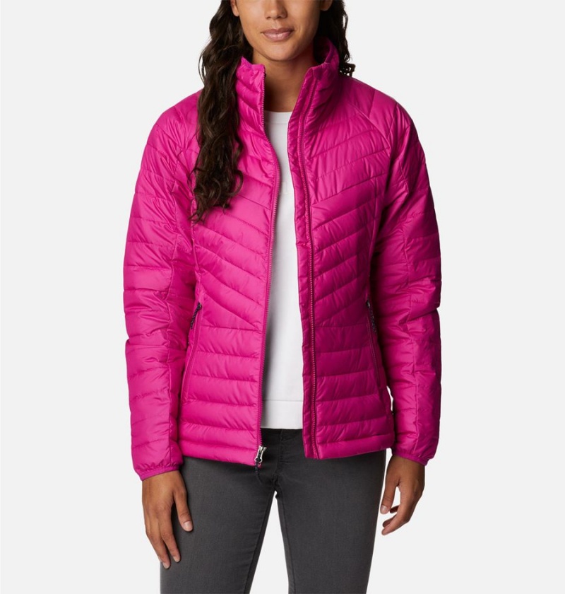 Purple Columbia Powder Lite II Full Zip Women's Puffer Jacket | 39412ZUXE