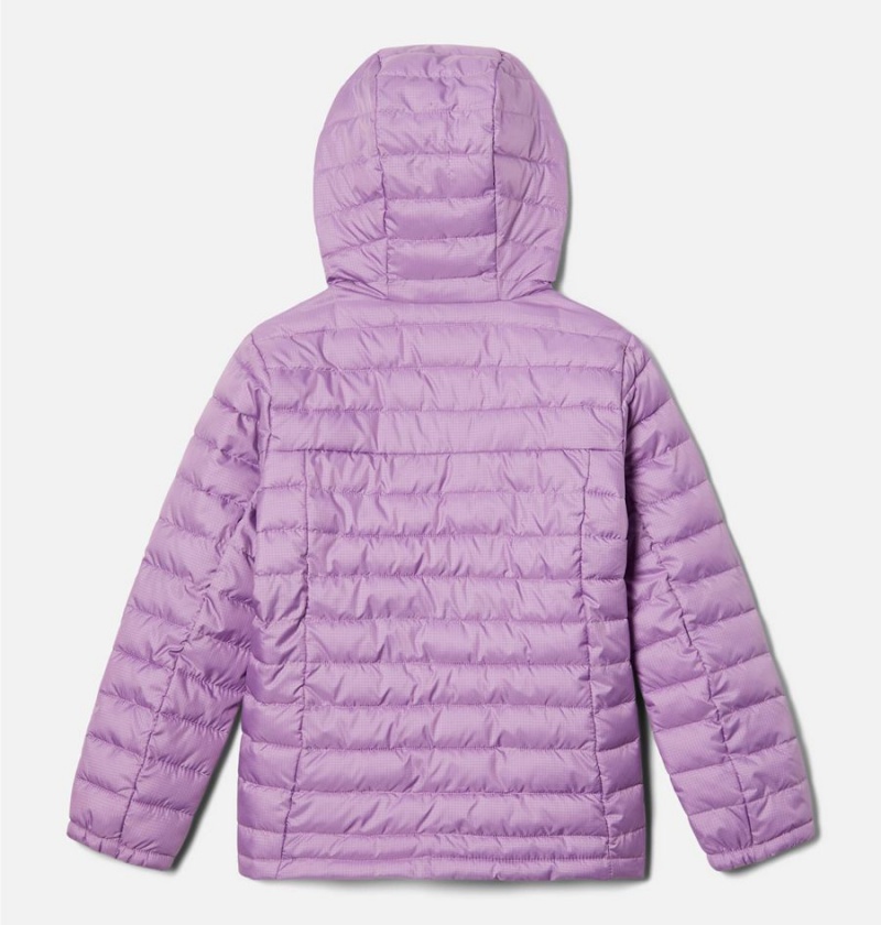 Purple Columbia Silver Falls Hooded Kids' Jacket | 26098LGRW